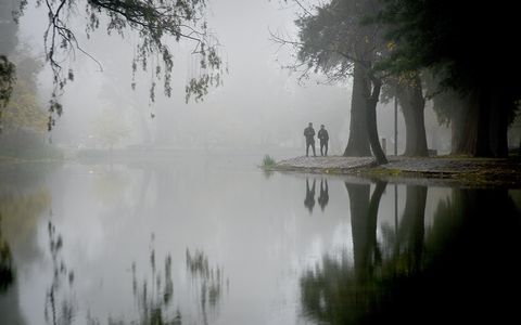 Intensa niebla en la ciudad de Córdoba.