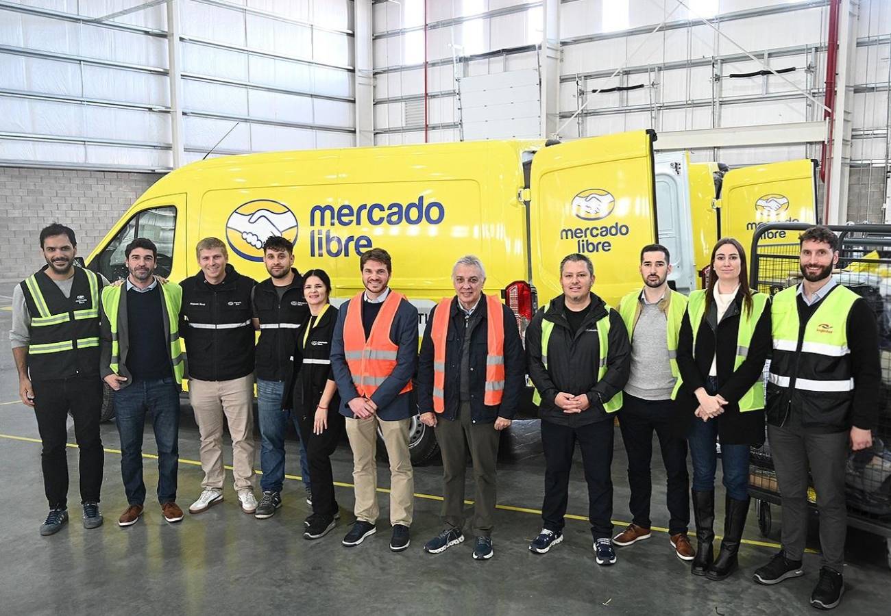 El nuevo centro logístico de Mercado Libre en Don Torcuato.