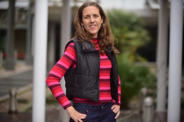 Natalia Monasterolo, funcionaria judicial que hizo un libro sobre el caso del hombre gato en Mendoza.