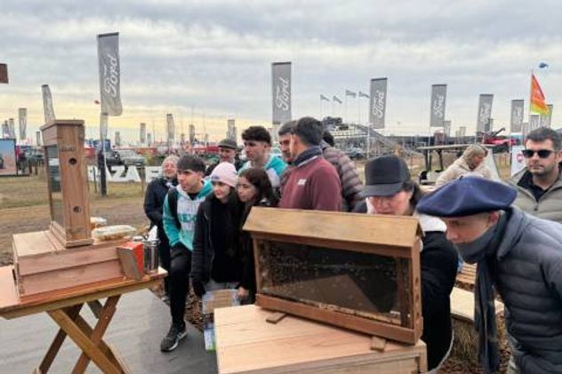 EXPOSICIONES. La carpa se encuentra funcionando desde el primer día de Agroactiva.