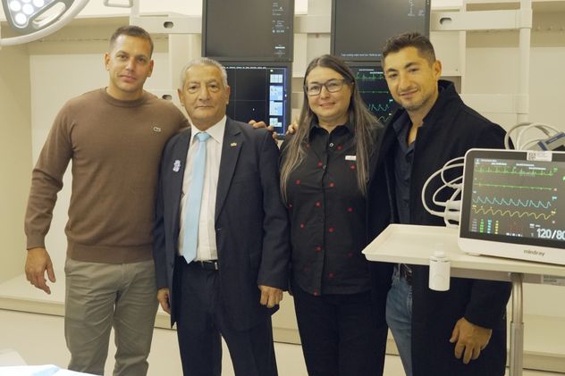 Andrés Metrebian, Juan Carlos Metrebian, Carlina Malissia y Alejandro David Allasia, integrantes del directorio de Grupo GEA.