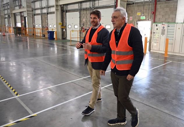 El nuevo centro logístico de Mercado Libre en Don Torcuato.