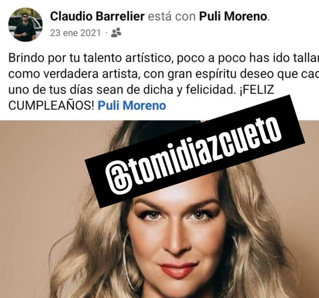 Puli Moreno y sus nexos con Barrelier.