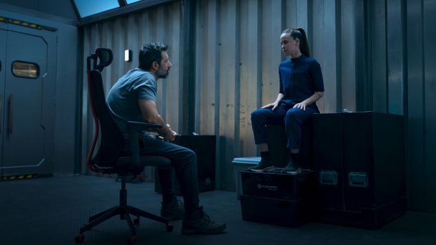 Pasaje de "Futuro desierto", la serie de ciencia ficción realizada por Lucía y Nicolás Puenzo. Está disponible en Netflix,donde despunta como contenido de una ciencia ficción con visos de realidad. (Netflix)