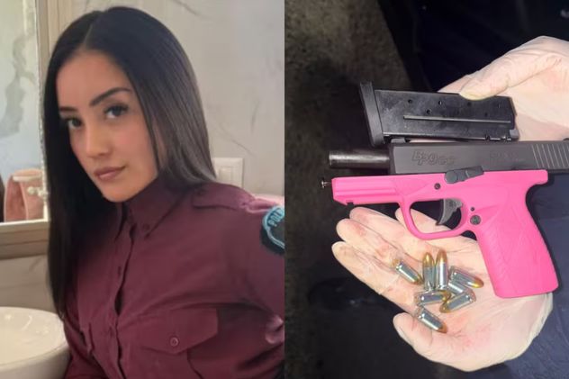 Detuvieron con drogas y armas en su poder a Nicole Verón, la expolicía que grabó contenido erótico con su uniforme puesto.



