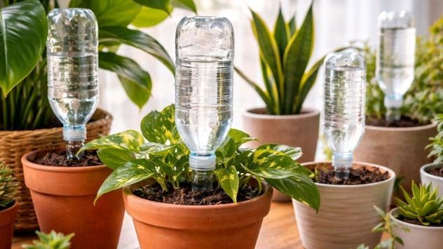 Las botellas de aceite vacías pueden convertirse en elementos útiles para el jardín y ayudar a reducir la cantidad de residuos que se generan en el hogar.