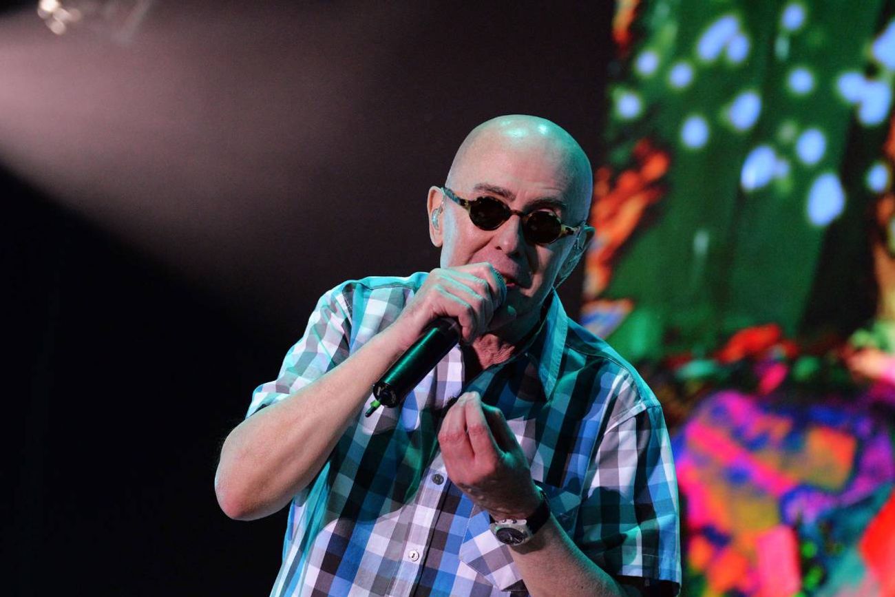 "El Indio" Solari, un referente del rock nacional.