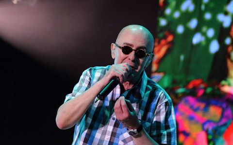 "El Indio" Solari, un referente del rock nacional.