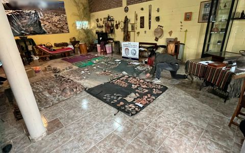Operativo con secuestro de piezas. (Gendarmería)