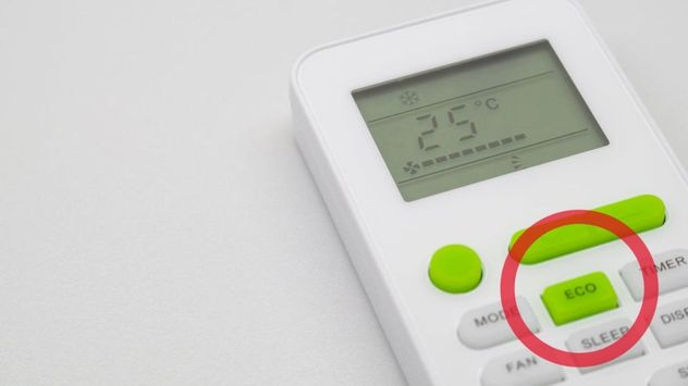 El modo ECO optimiza el funcionamiento del aire acondicionado para ofrecer calefacción eficiente durante los meses más fríos del año.