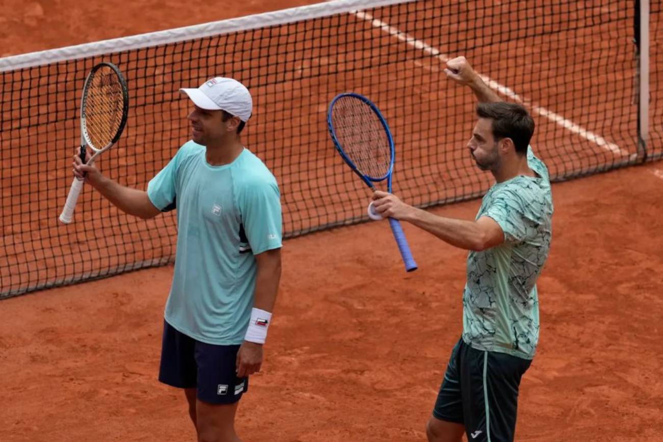 Zeballos, otra vez en la final de Roland Garros.