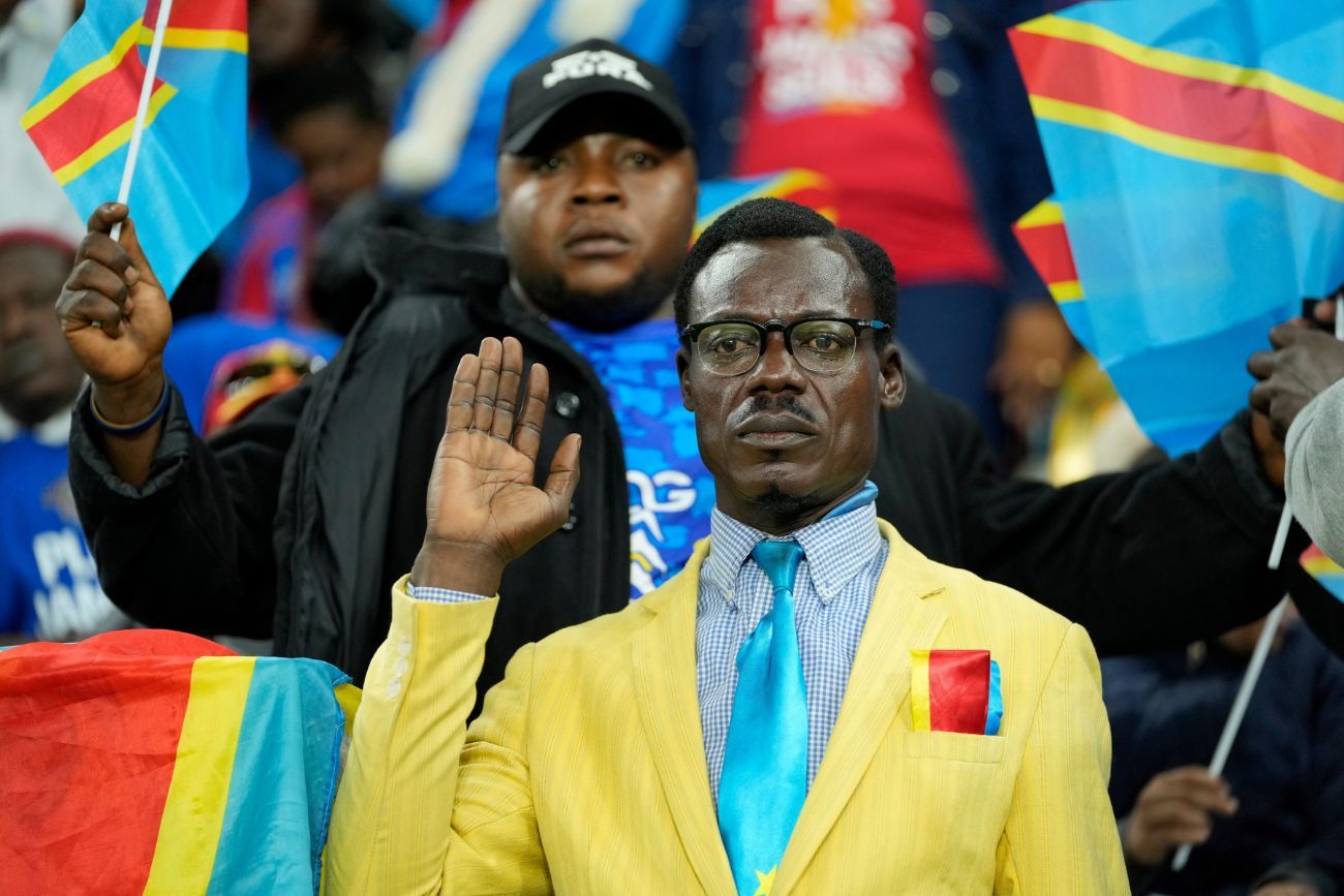 Michel Nkuka Mboladinga, más conocido como "Lumumba".