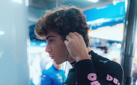 Franco Colapinto en el GP de Mónaco.