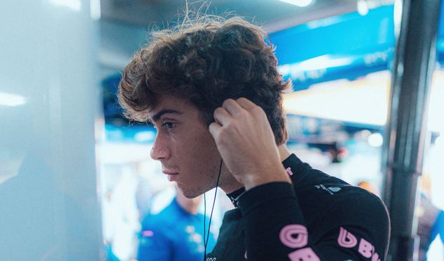 Franco Colapinto en el GP de Mónaco.