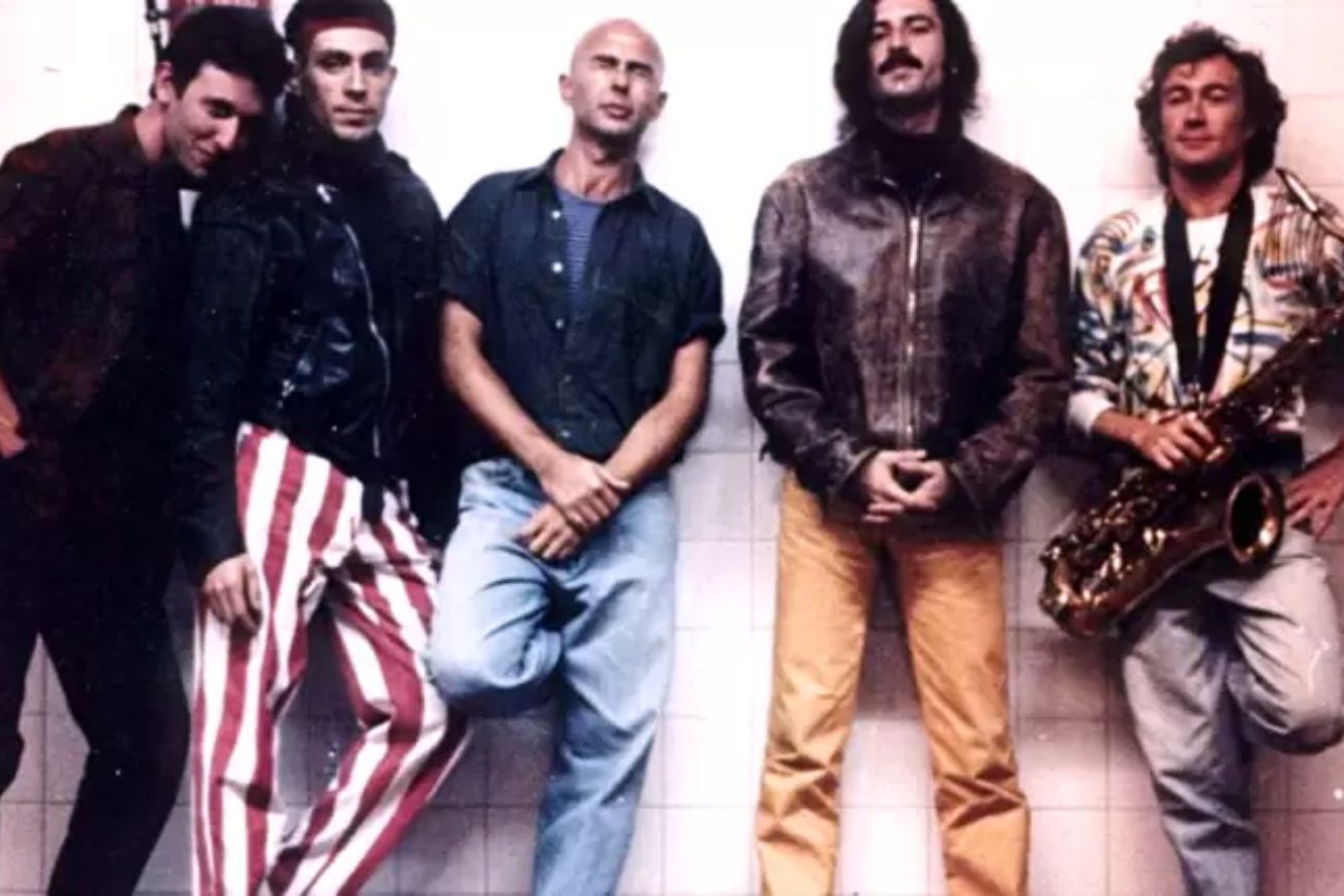 Skay Beilinson, Walter Sidotti, Indio, Semilla Bucciarelli y Sergio Dawi fueron la última formación de Patricio Rey y sus Redonditos de Ricota.