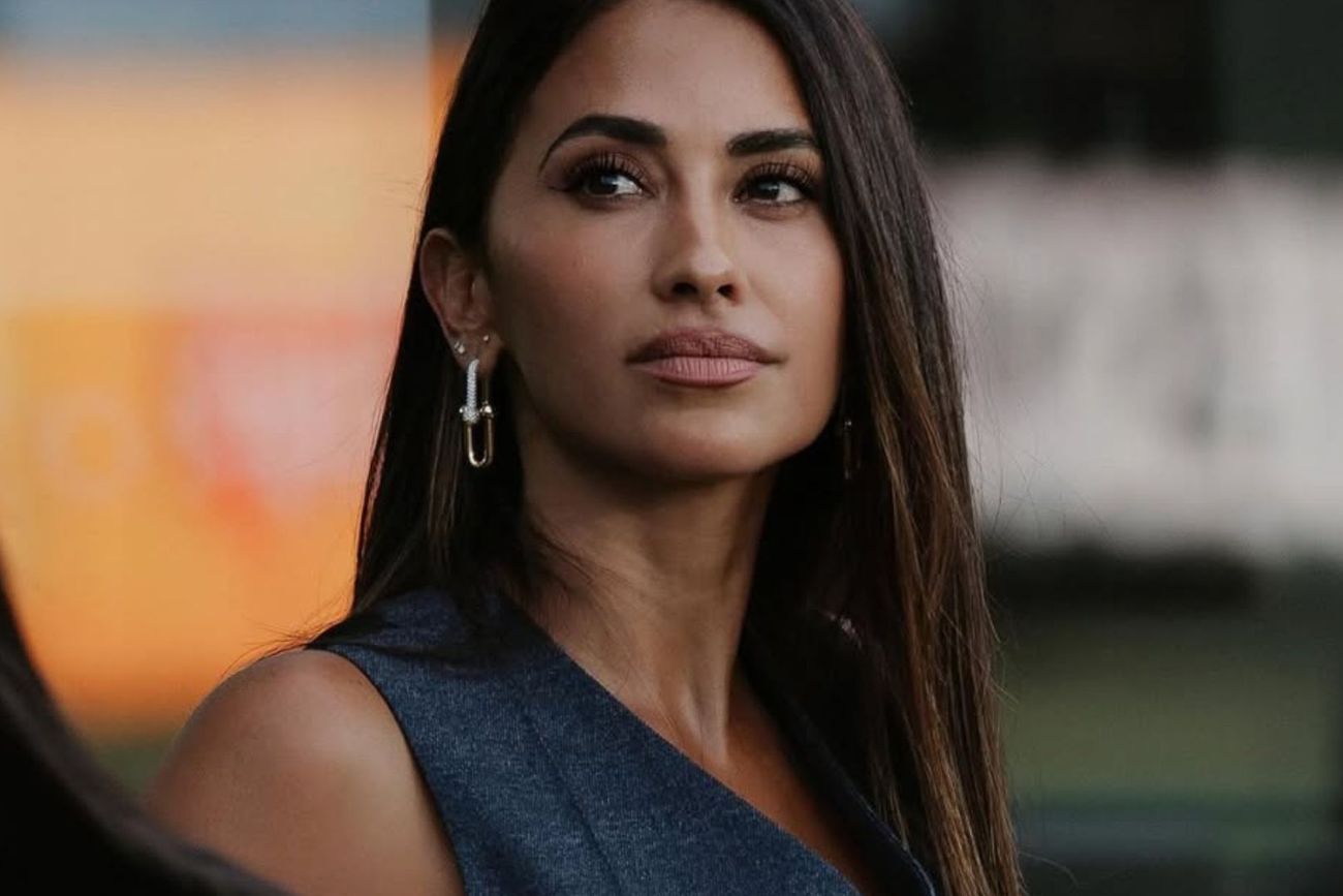 Antonela Roccuzzo se subió al estampado más trendy y conquistó Instagram.