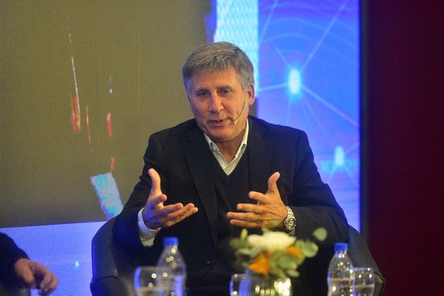 Joaquín Balbis en el reciente congreseso de Fopea, con su análisis de lo que será el Mundial 2026. 
