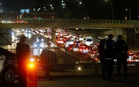 Operación Muro: la ciudad blindó sus accesos con la provincia de Buenos Aires sobre la General Paz