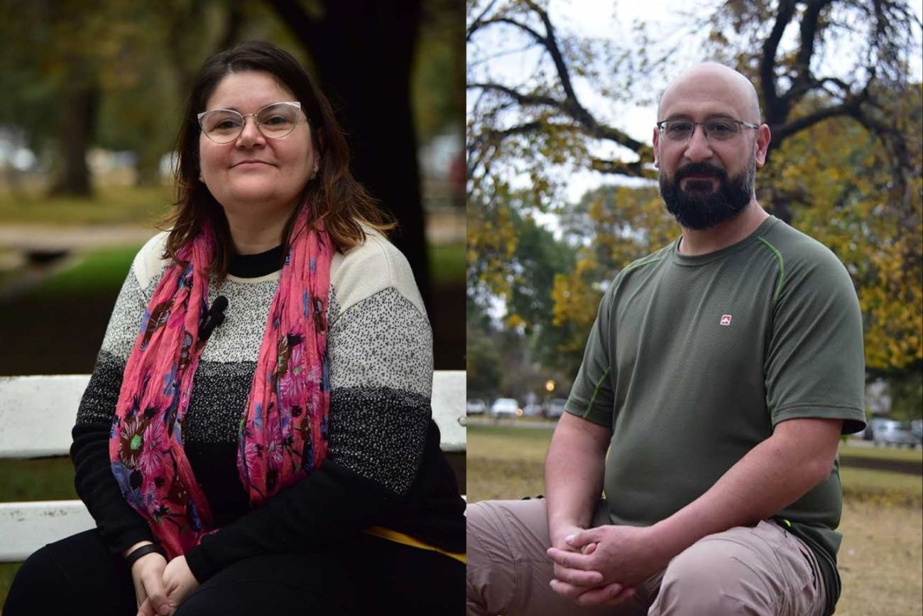 Mónica Polenta y Ariel Tropea cuentan sus experiencias en el intento de iniciar nuevos lazos sociales. 