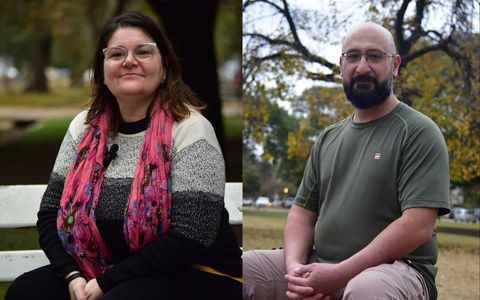 Mónica Polenta y Ariel Tropea cuentan sus experiencias en el intento de iniciar nuevos lazos sociales. 