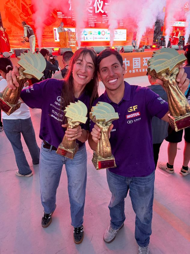 Volvieron los Cavigliasso ganadores del Rally de China y que correrán el Dakar 2027