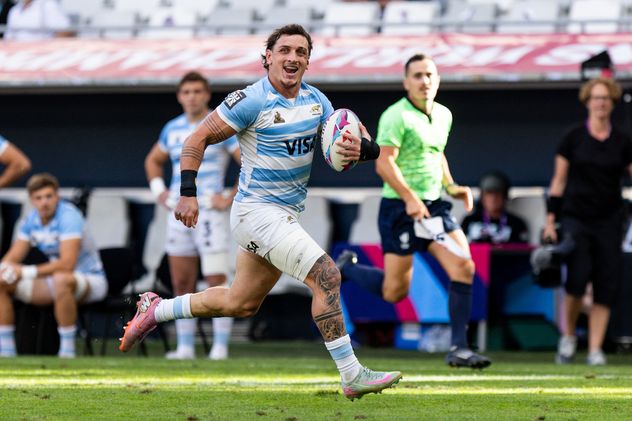 Luciano González, jugador de Los Pumas 7s.