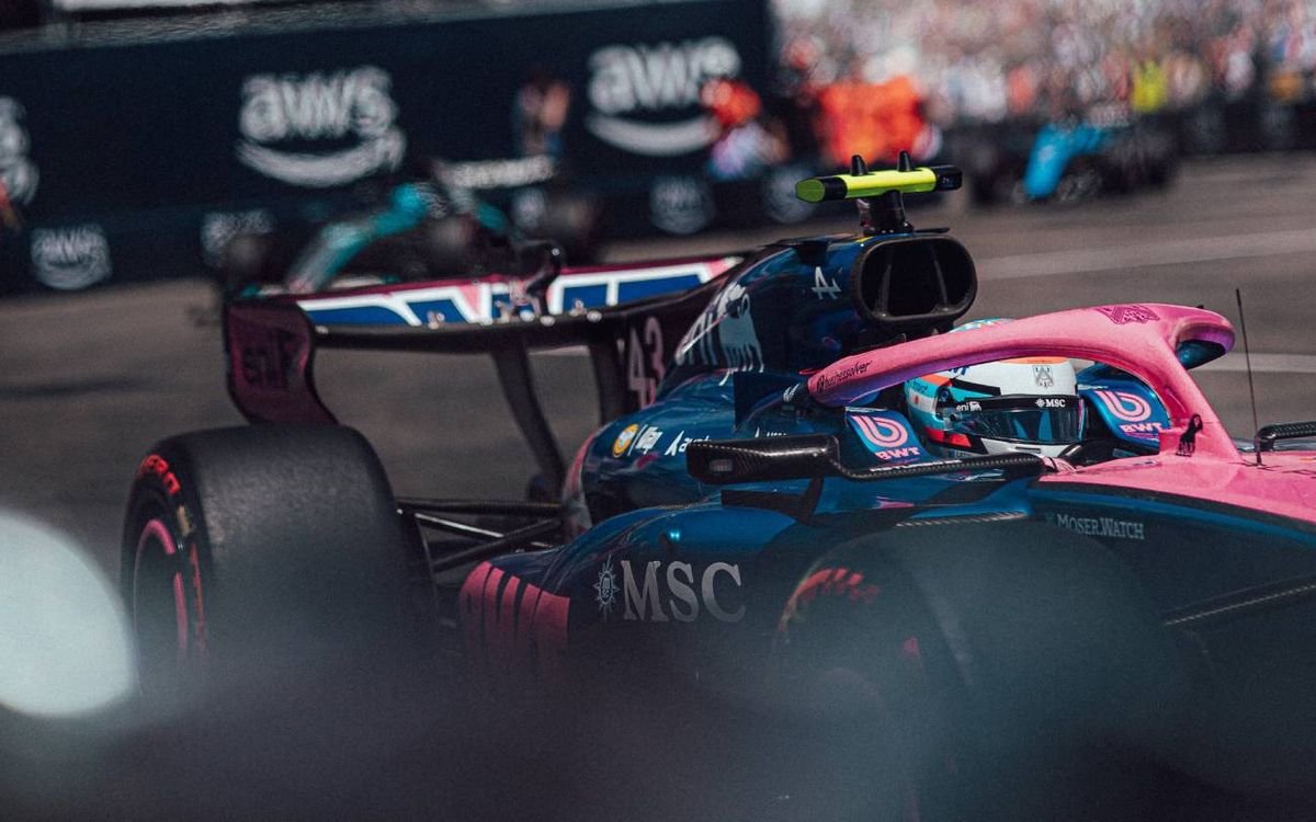 Colapinto corre la qualy.