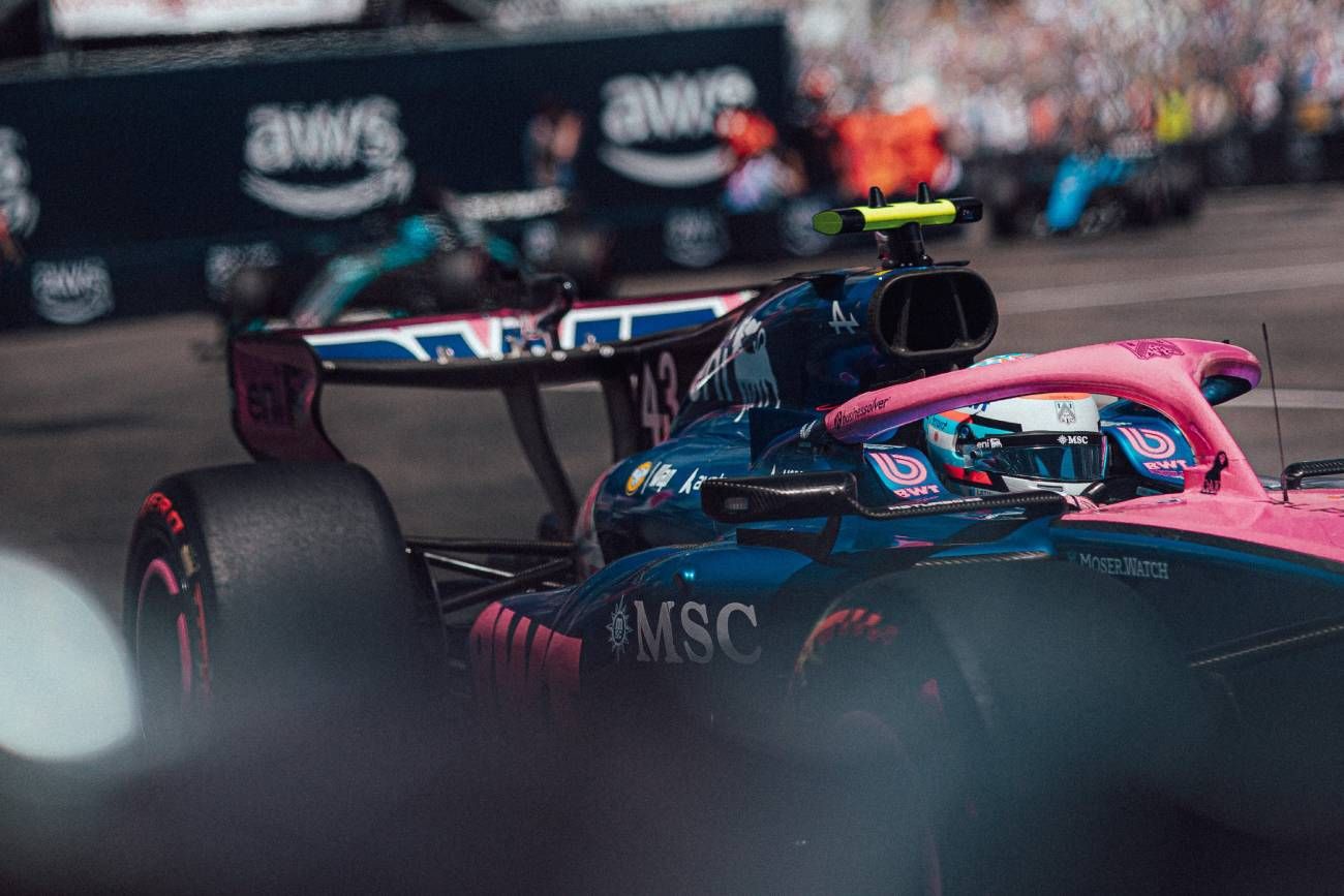 Colapinto corre la qualy.