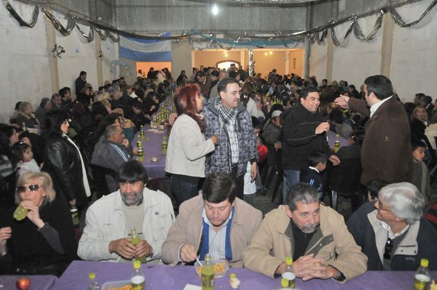 Ricardo Moreno, Liliana Navarro y Guillermo Kraisman, durante un acto del PJ Capital.