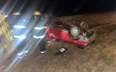 Tragedia en la autopista Córdoba-Rosario. 