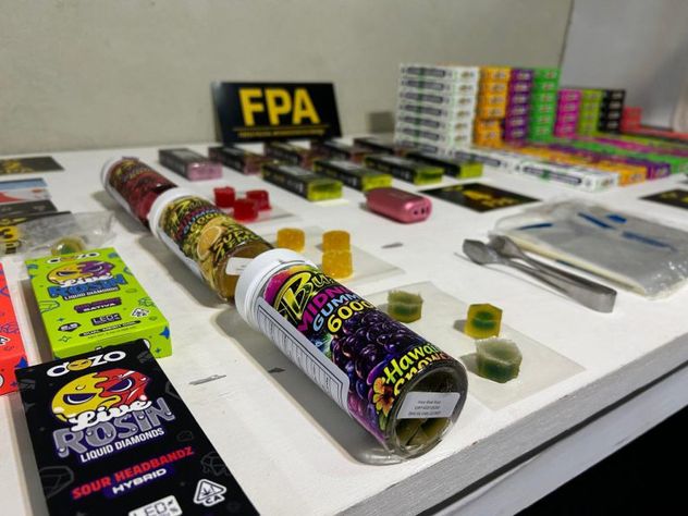 Arroyito: secuestraron vapers y golosinas con THC y hay un detenido