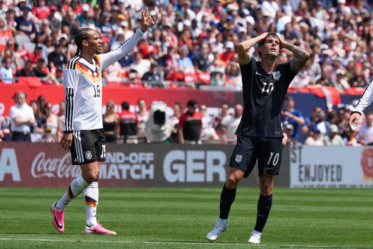 Alemania vs. Estados Unidos, en un amistoso previo a la Copa del Mundo.