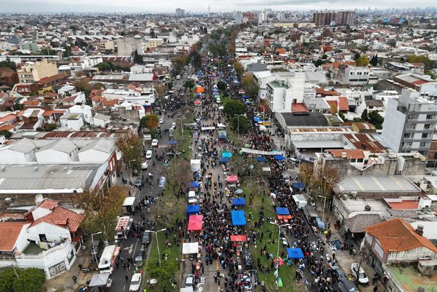 Velatorio del Indio Solari Buenos Aires