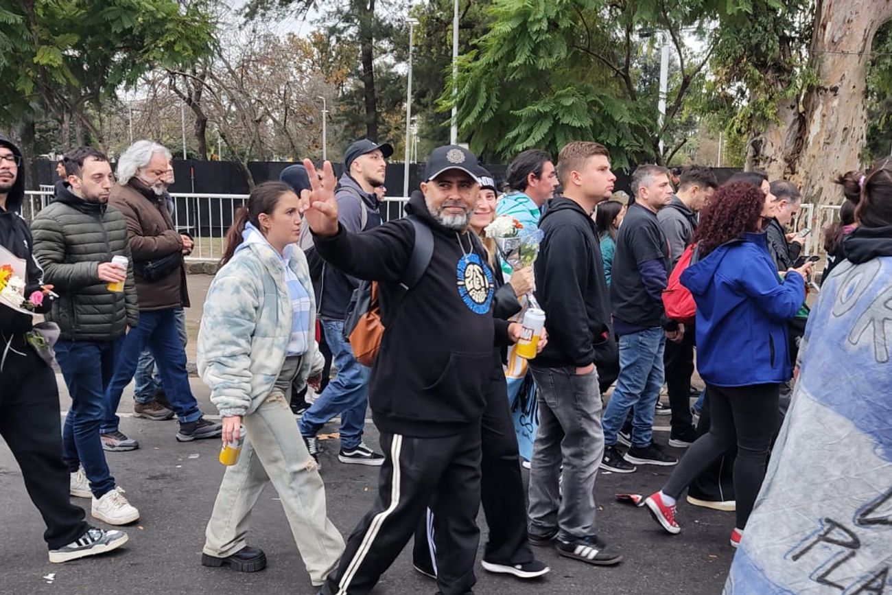 Masiva convocatoria para la última despedida de Indio Solari