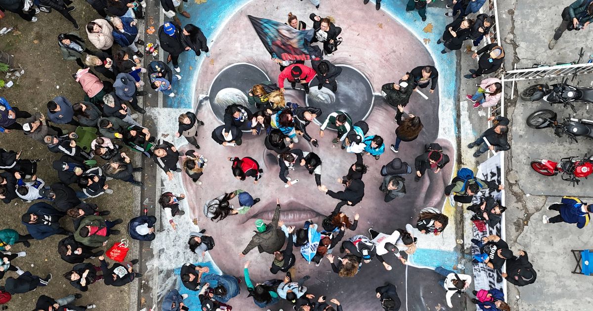 Velatorio del Indio Solari Buenos Aires