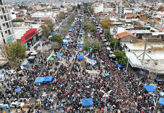 Velatorio del Indio Solari Buenos Aires