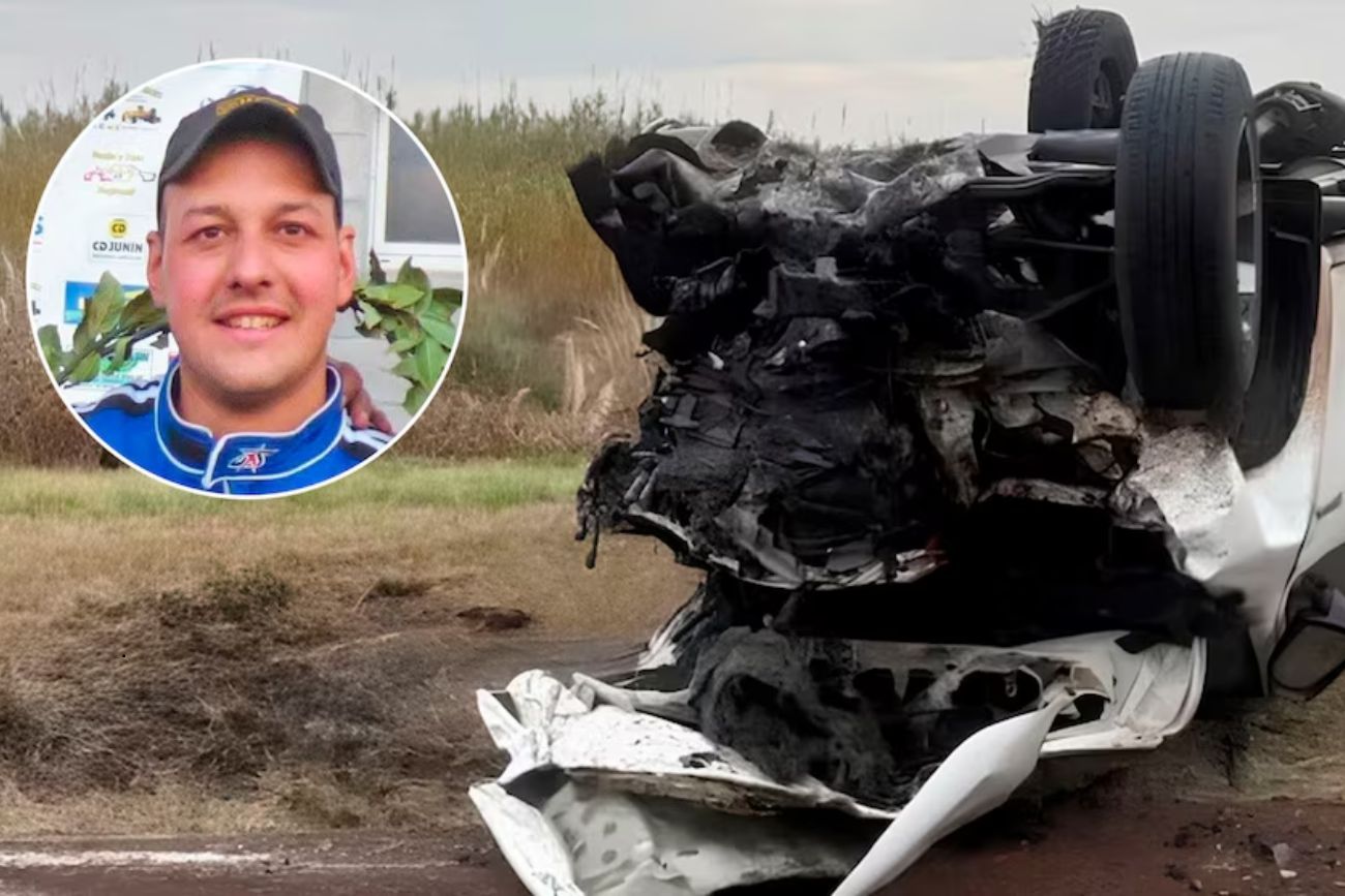 Quién es el reconocido piloto de carreras que falleció en el choque fatal en la ruta 94
