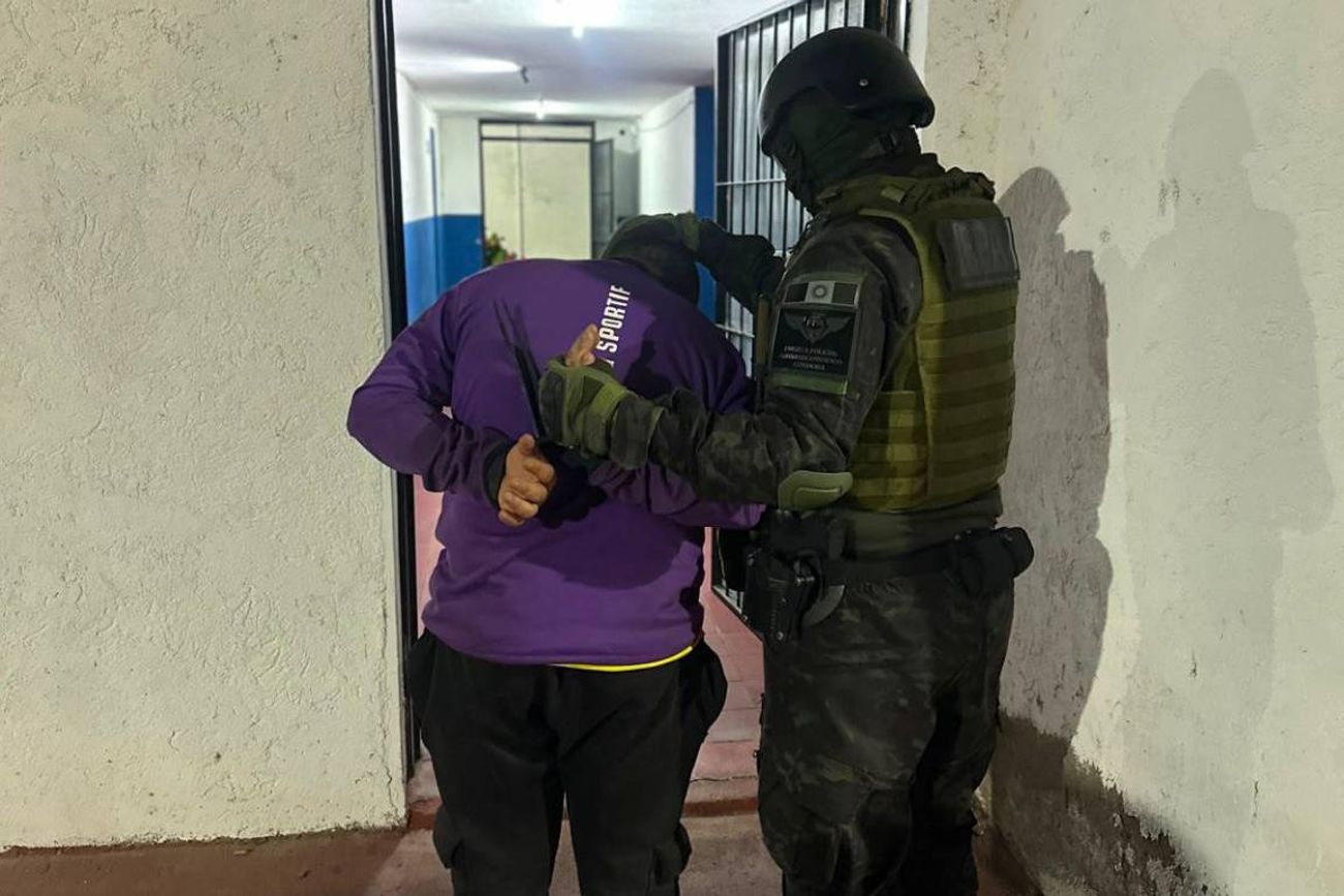Cruz del Eje. Desbarataron una banda que operaba en el predio del ferrocarril.