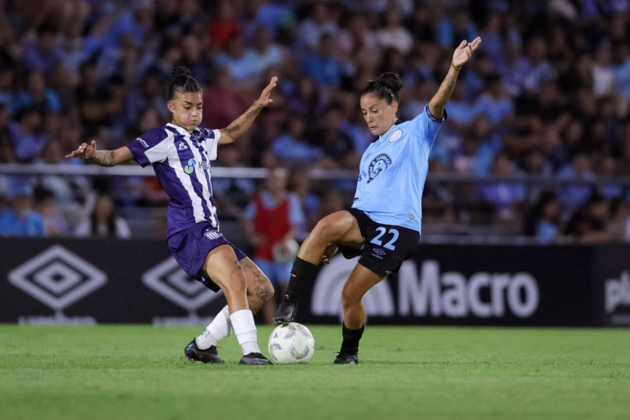 Belgrano vs Talleres en el Torneo Apertura de 2025.