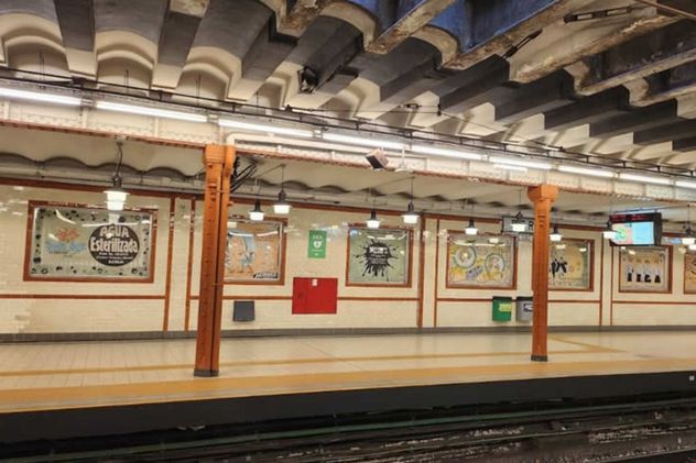 La estación Piedras de la Línea A reabrió tras cinco meses de obras: qué trabajos se realizaron.