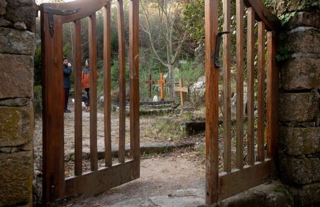 Cementerio de La Cumbrecita. Allí está la tumba de la francesa Madame Carrel, fallecida en 1968.