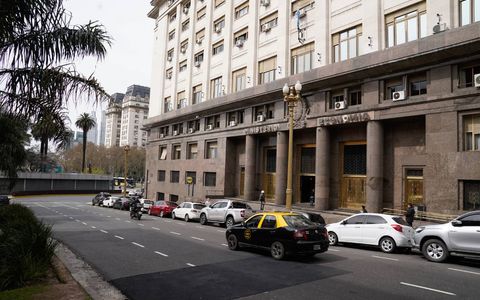 Archivo. El Ministerio de Economía, en la Ciudad Autónoma de Buenos Aires. 