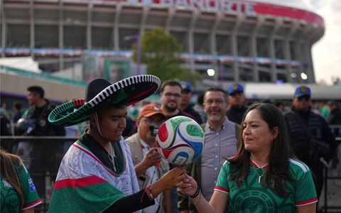 El mítico estadio Azteca, hoy Banorte, listo para recibir el primer partido del Mundial 2026 de fútbol.