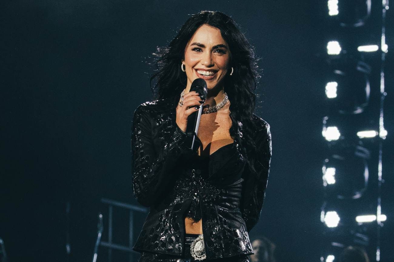 Lali Espósito, esplendorosa en River Plate. (Dale Play y Julio García Fotografía)