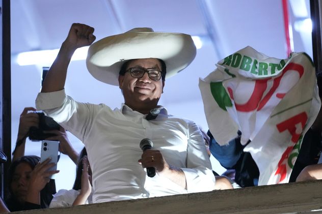 Roberto Sánchez, candidato a presidente de Perú.