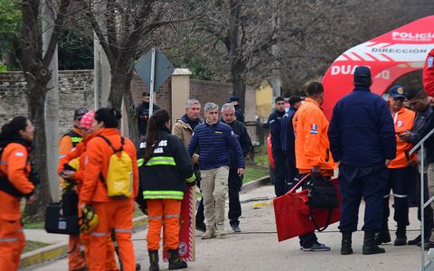 Búsqueda de Luciana Barrios Alarcón. El ministro Quinteros encabeza la búsqueda de la adolescente en Colonia Caroya.