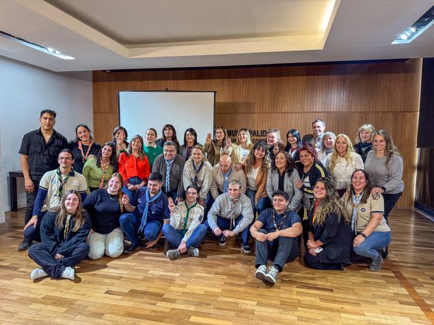Scouts de Argentina. Reunión del Movimiento Scout junto a la Secretaría de Educación.