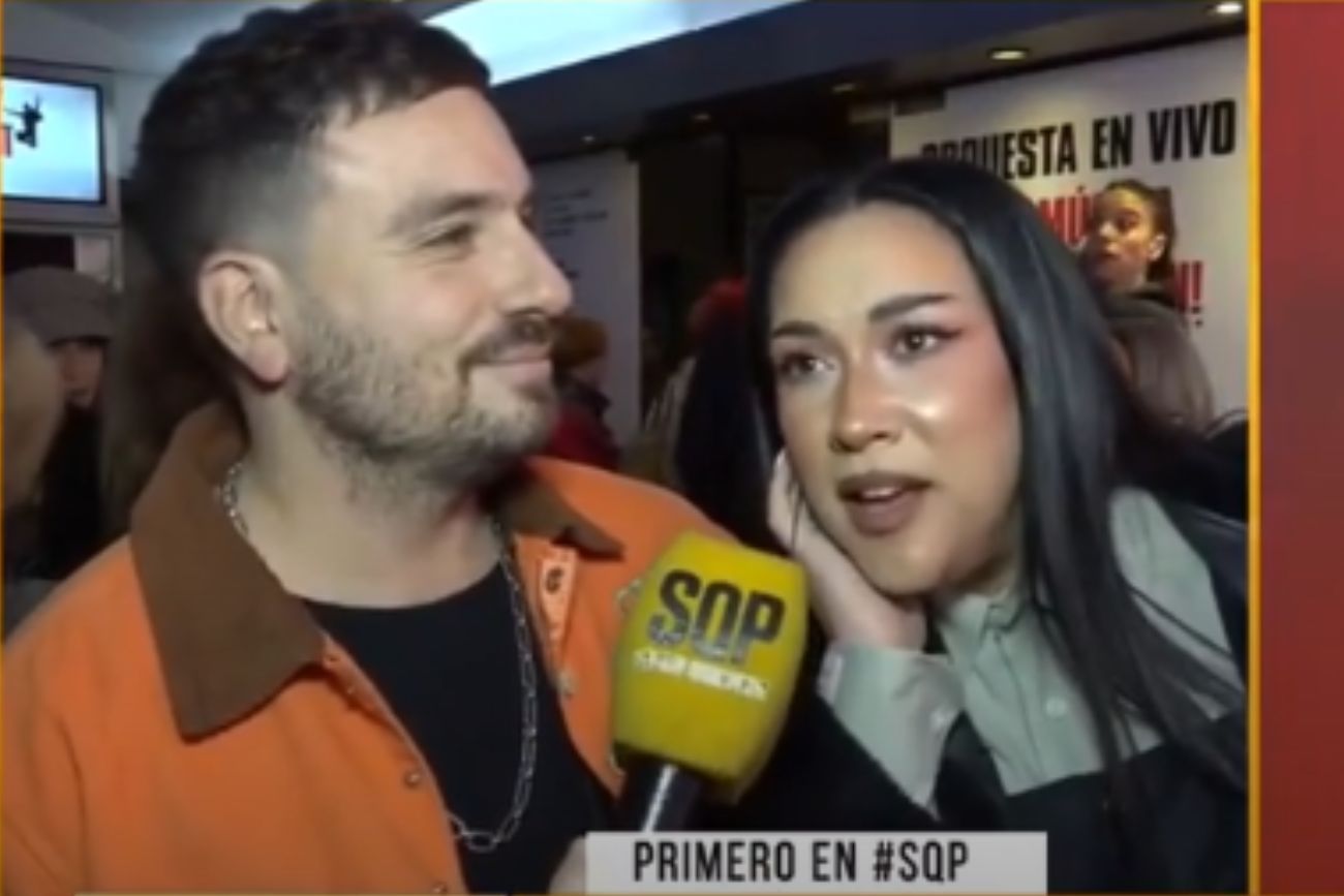 El insólito pedido de Evelyn Botto a Federico Bal al aire.