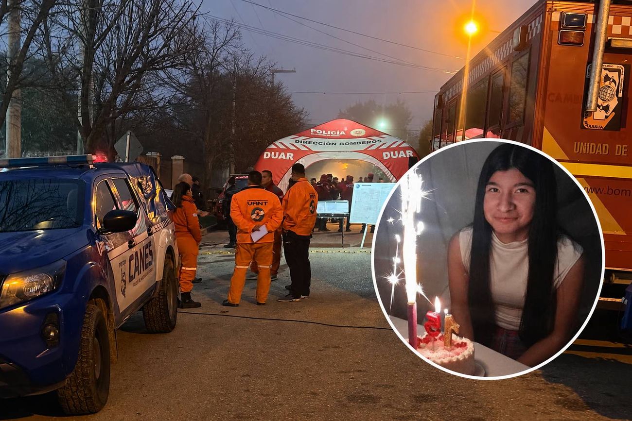 Intensa búsqueda para hallar a Luciana Barrios Alarcón en Colonia Caroya.