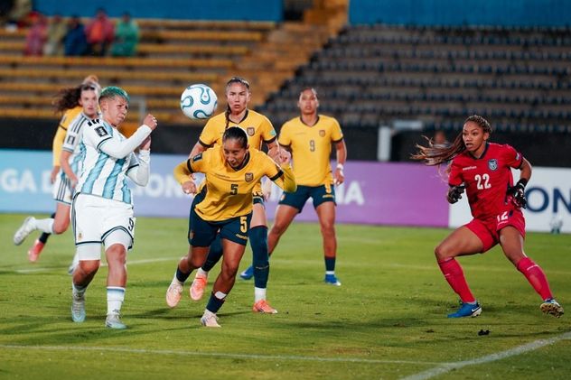 Argentina vs. Ecuador, por la Liga de Naciones de Conmebol.